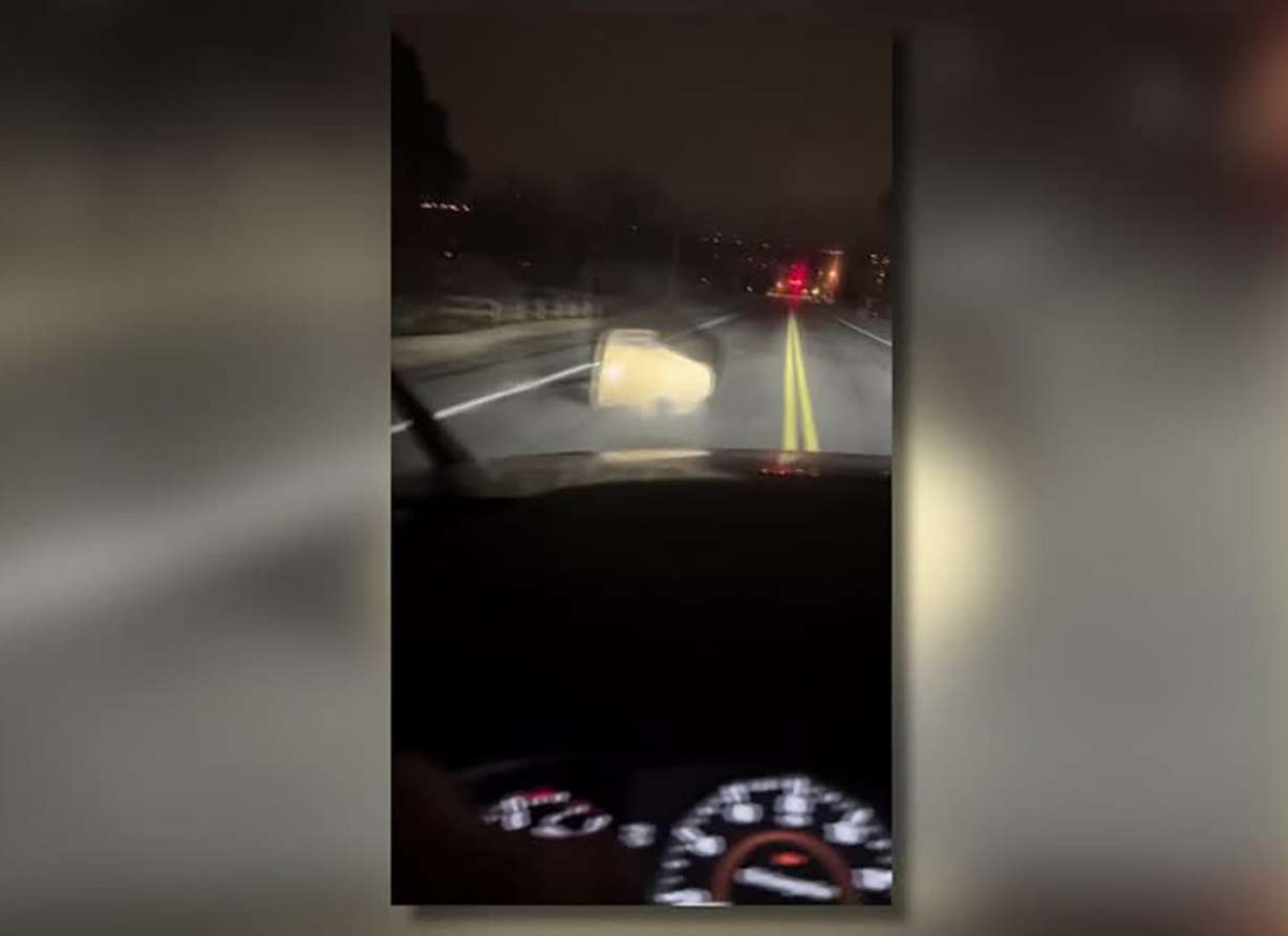 A woman said garbage cans in the road on Fort Street near City Hall in Draper were the first sign of a dangerous trap she encountered in late February.