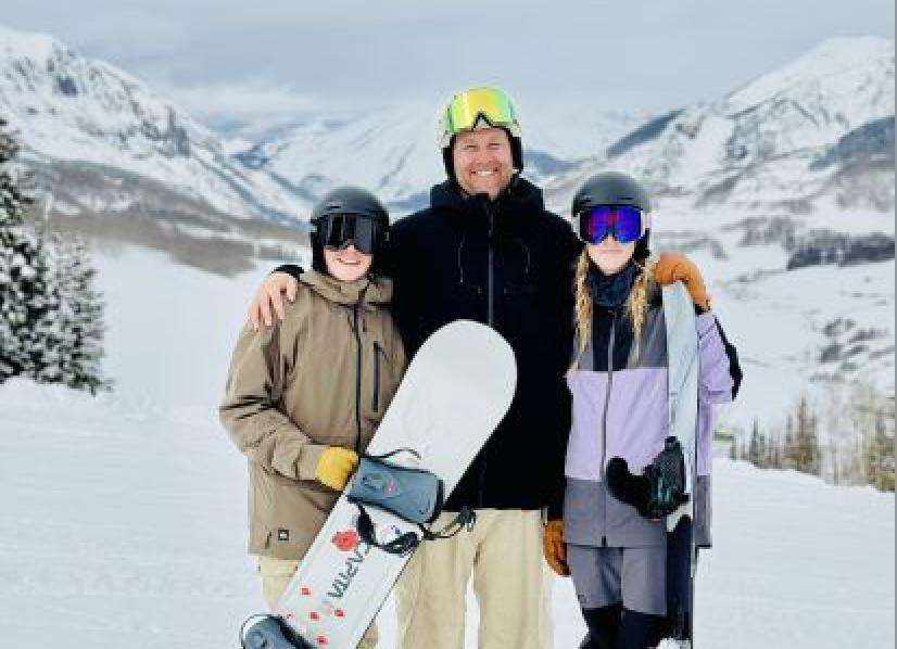 Cameron Treu, pictured with his family, was in a serious accident snowboarding with his family at Kirkwood Ski Resort in Lake Tahoe.