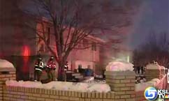 Kids playing with matches start house fire