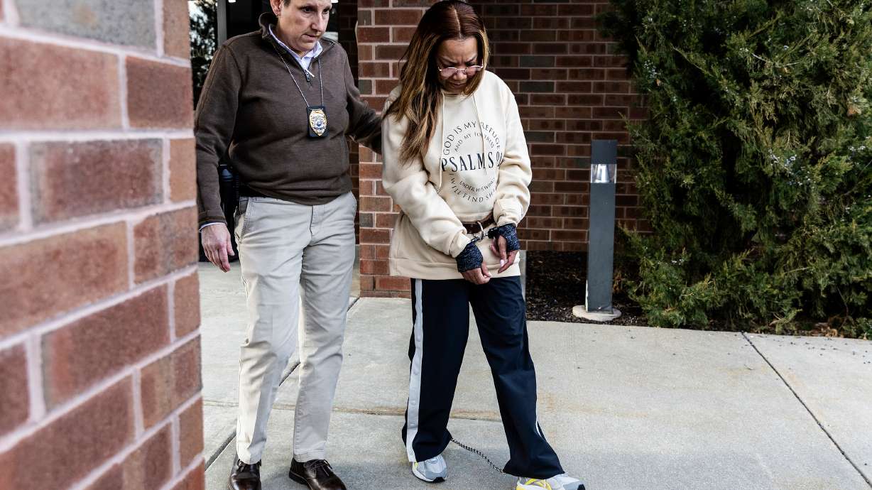 Suspended District Judge Sonya McKnight, accused of shooting and wounding her ex-boyfriend while he slept, on Feb. 15, 2024. McKnight was convicted of attempted homicide and aggravated assault Wednesday.