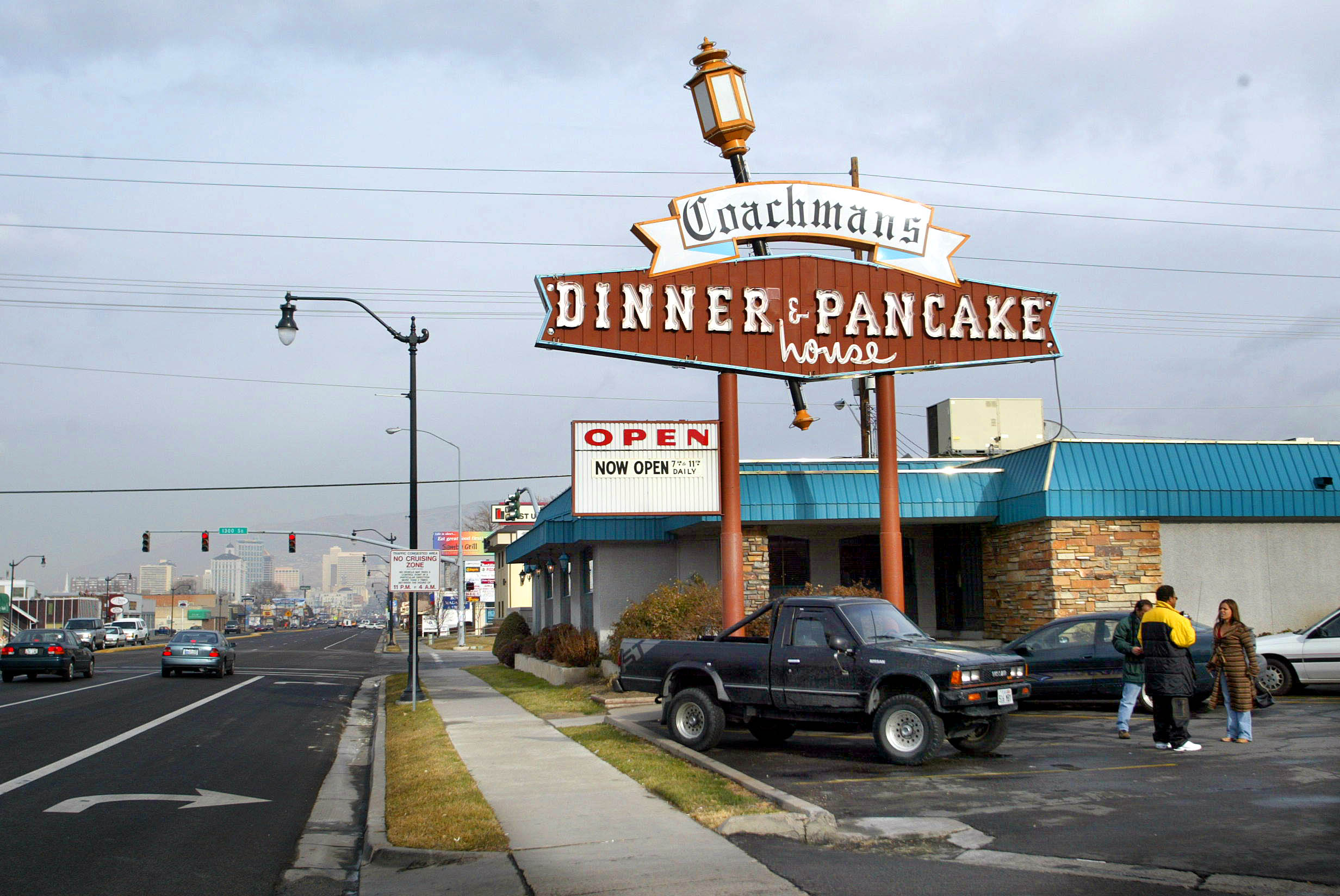 Coachman's Dinner and Pancake House at 1301 S. State in Salt Lake City, on Dec. 11, 2002.