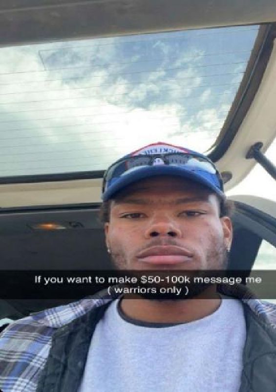 A social media post from Marcel Malanga on Feb. 29, 2024 with the caption “If you want to make $50-
100k message me (warriors only).” - U.S. Attorney's Office, District of Utah