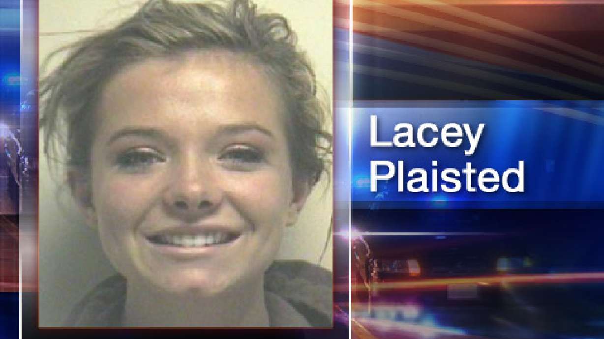 Lacey Plaisted arrested for driving under influence of drugs
