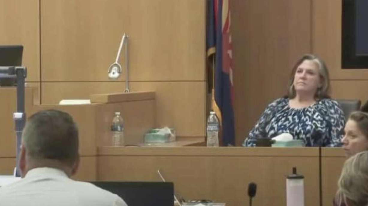 Kay Woodcock, Charles Vallow's sister, testifies at Lori Daybell's jury trial in Arizona on Thursday.