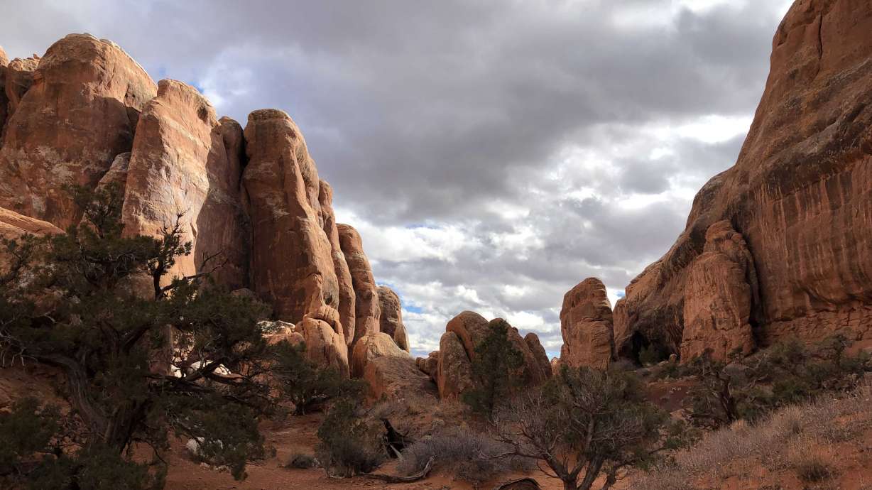 Fiery Furnace at Arches National Park is pictured in 2019. Self-guided hikes will resume on Tuesday after the hike was closed on March 23, according to park officials.