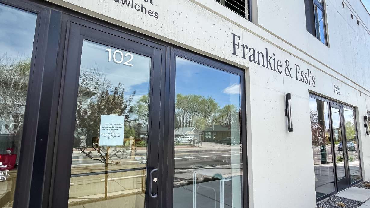 The exterior of Frankie & Essl's is pictured on Friday. The business announced it won't reopen after it was temporarily closed by an incident in February.