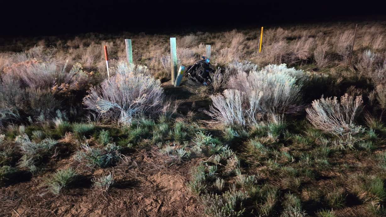 A man was killed in a motorcycle crash Sunday on state Route 36, in an area southwest of Eureka, Juab County.