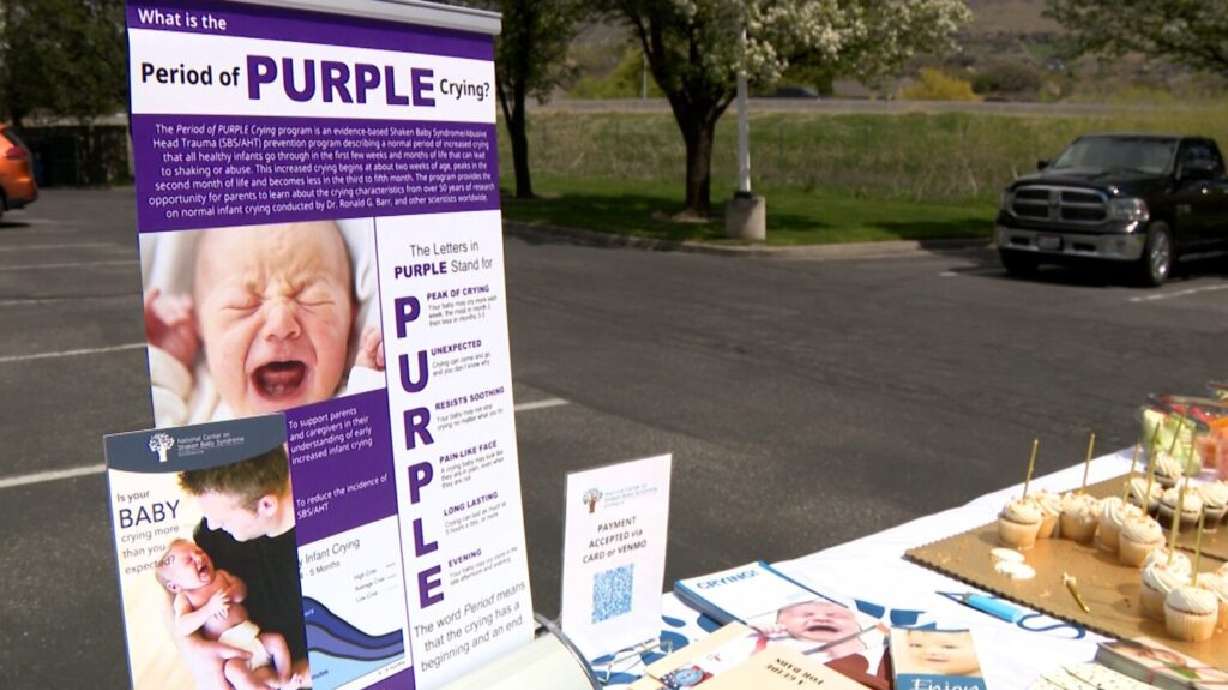 Nonprofit reminds parents, caregivers to stay calm — don't shake babies - KSL News