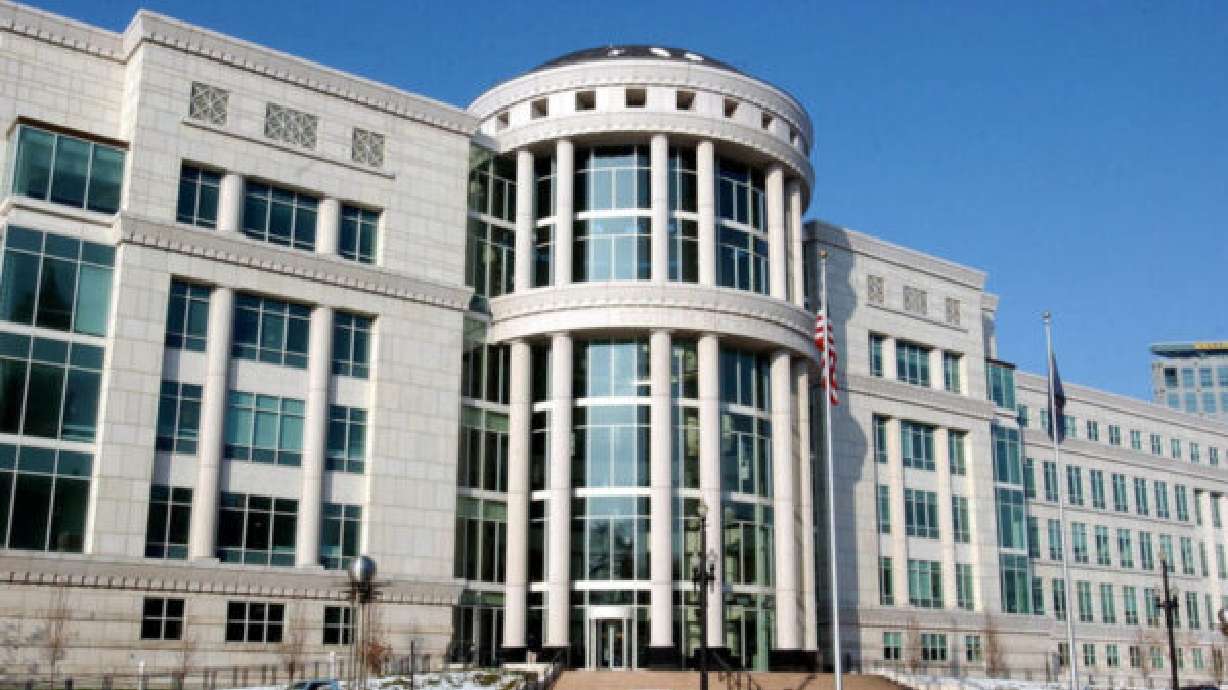 A view of Matheson Courthouse in Salt Lake City.