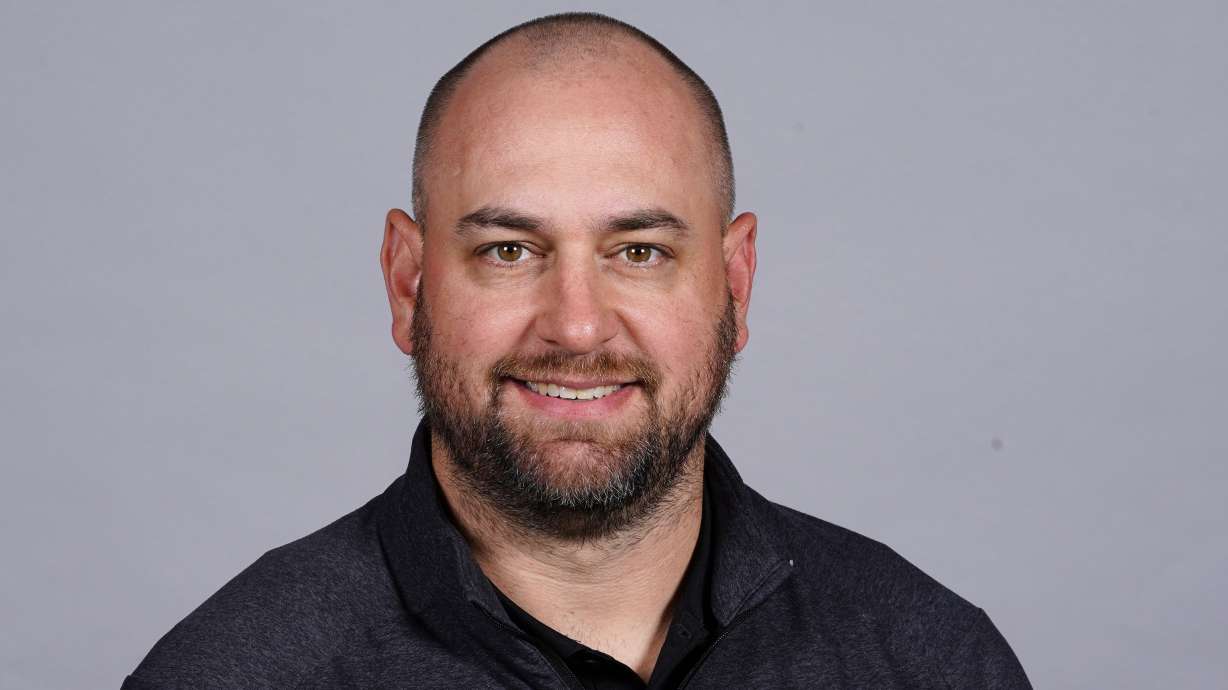 FILE - Sacramento Kings General Manager Monte McNair poses for a photo during the NBA basketball team's media day in Sacramento, Calif., on Sept. 26, 2022.