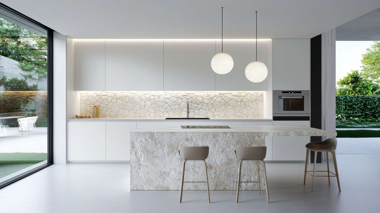 Countertop trends: Texture, sustainability, and drama