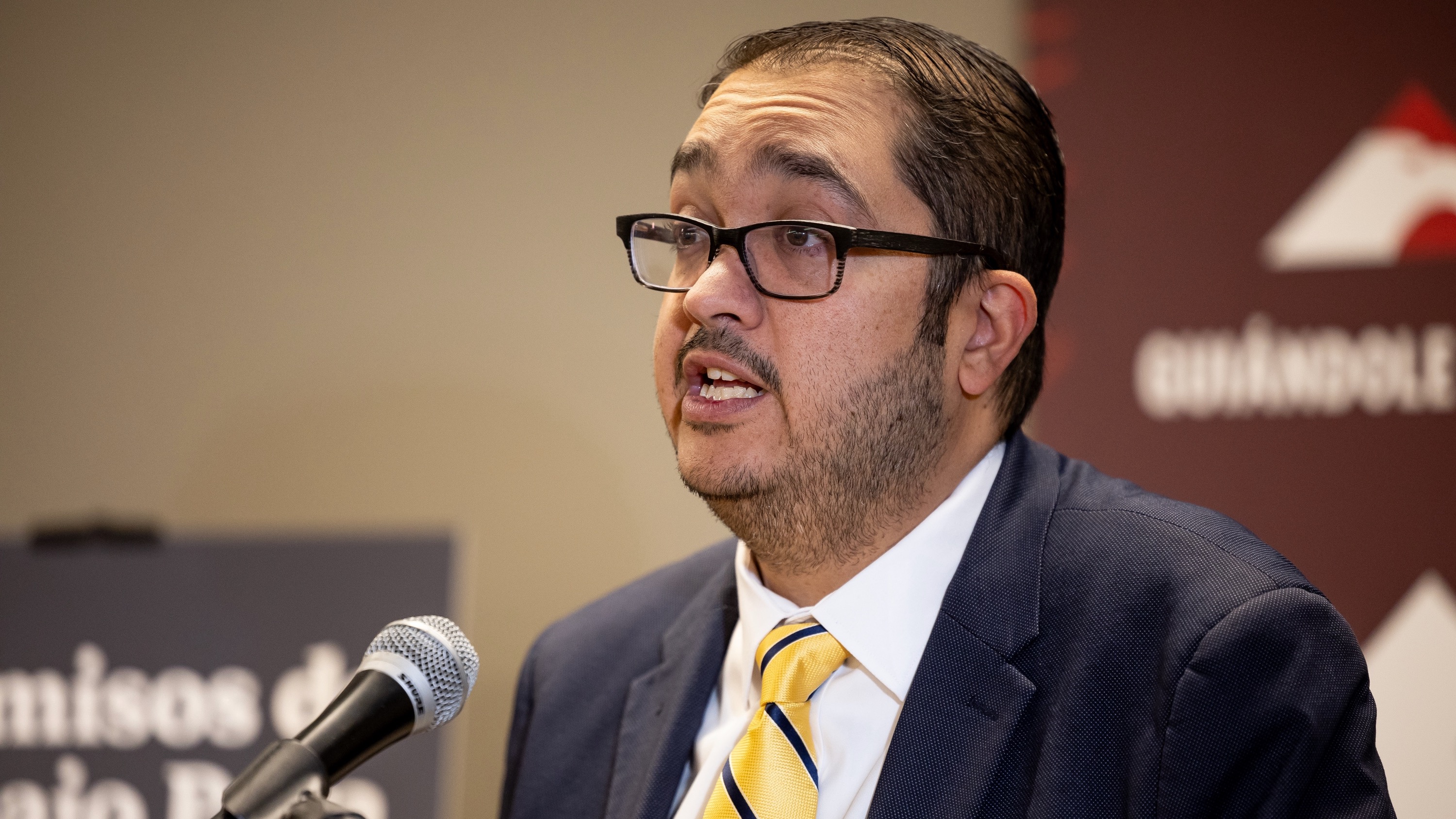 Utah attorney Carlos Trujillo, pictured Nov. 2, 2023, in Taylorsville received a message earlier this month from U.S. officials instructing him to leave the country, part of the Trump administration's immigration crackdown. He's a naturalized citizen.
