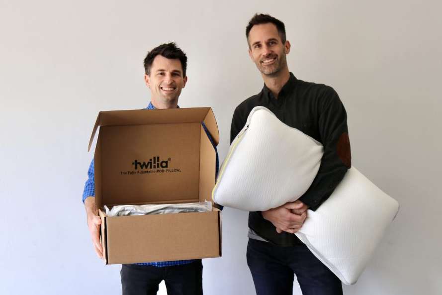 Utah brothers design pillow for better sleep: Clients agree adjustability is essential
