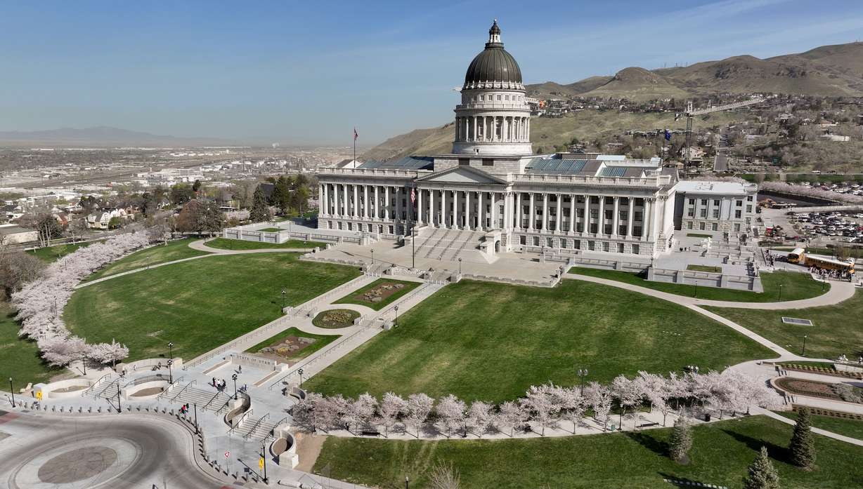 The Utah Capitol building in Salt Lake City could be one stop along the proposed Pioneer Trail.