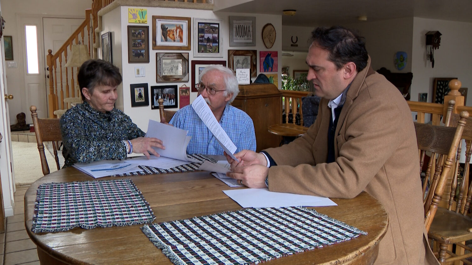 Kim and Bill Agnew explain to KSL’s Matt Gephardt how their horse property was nearly sold out from under them.