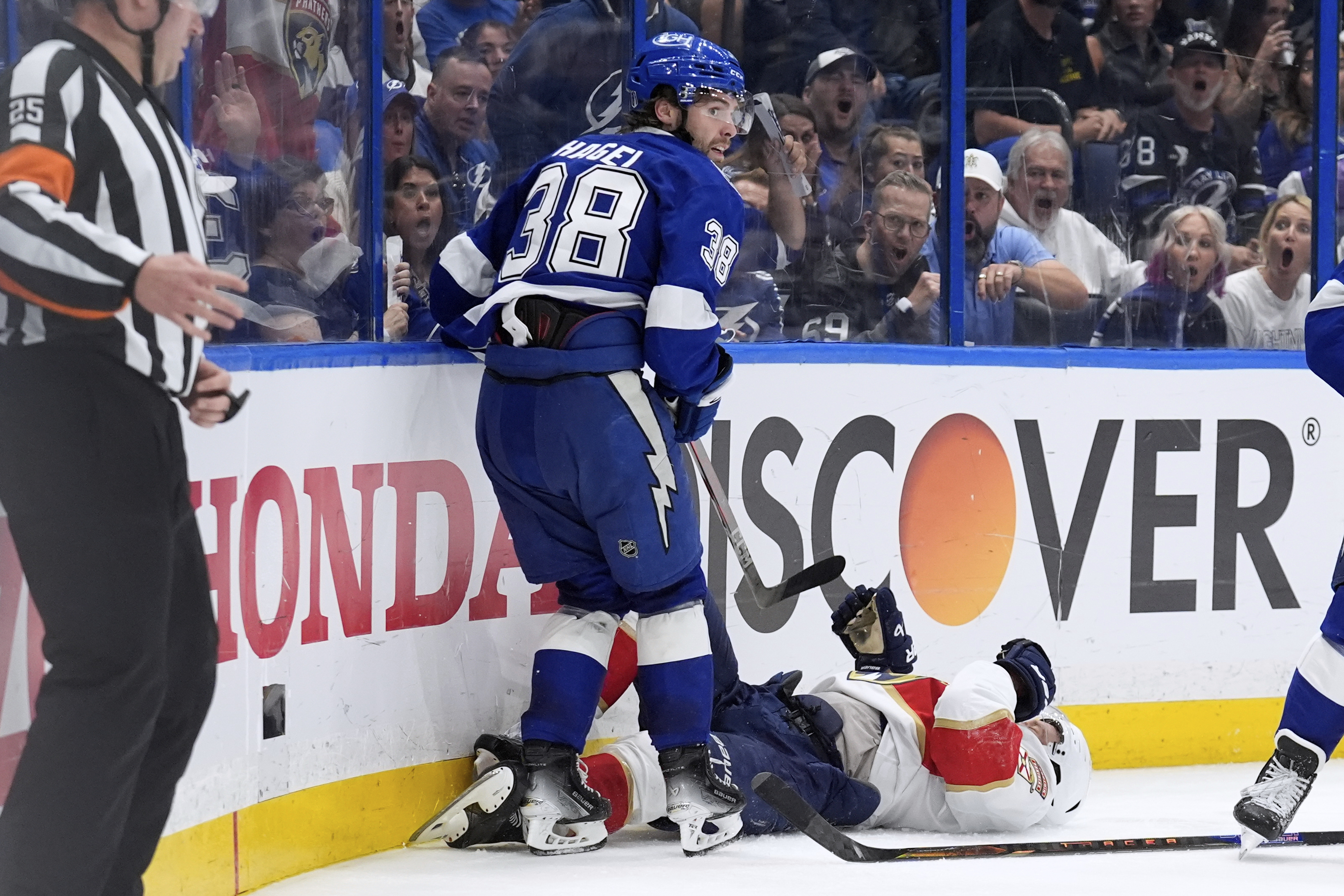 Panthers waiting to see if Barkov will be available for Game 3 against Lightning on Saturday