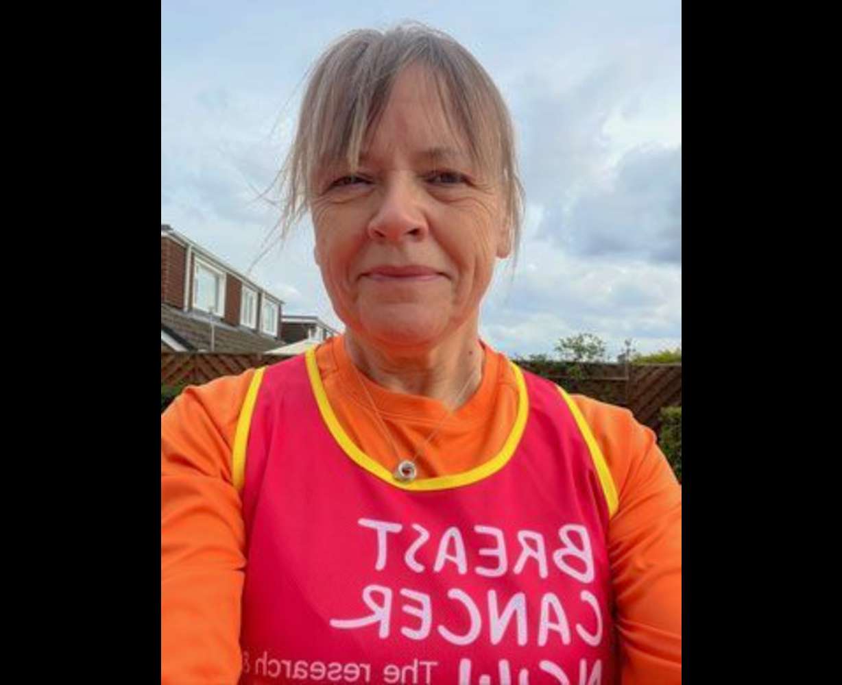 Julie Wright has completed two London Marathons already while raising awareness for breast cancer research.