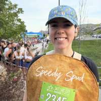 SLC's 'Speedy Spud' runs half marathon in potato outfit to showcase love for potatoes