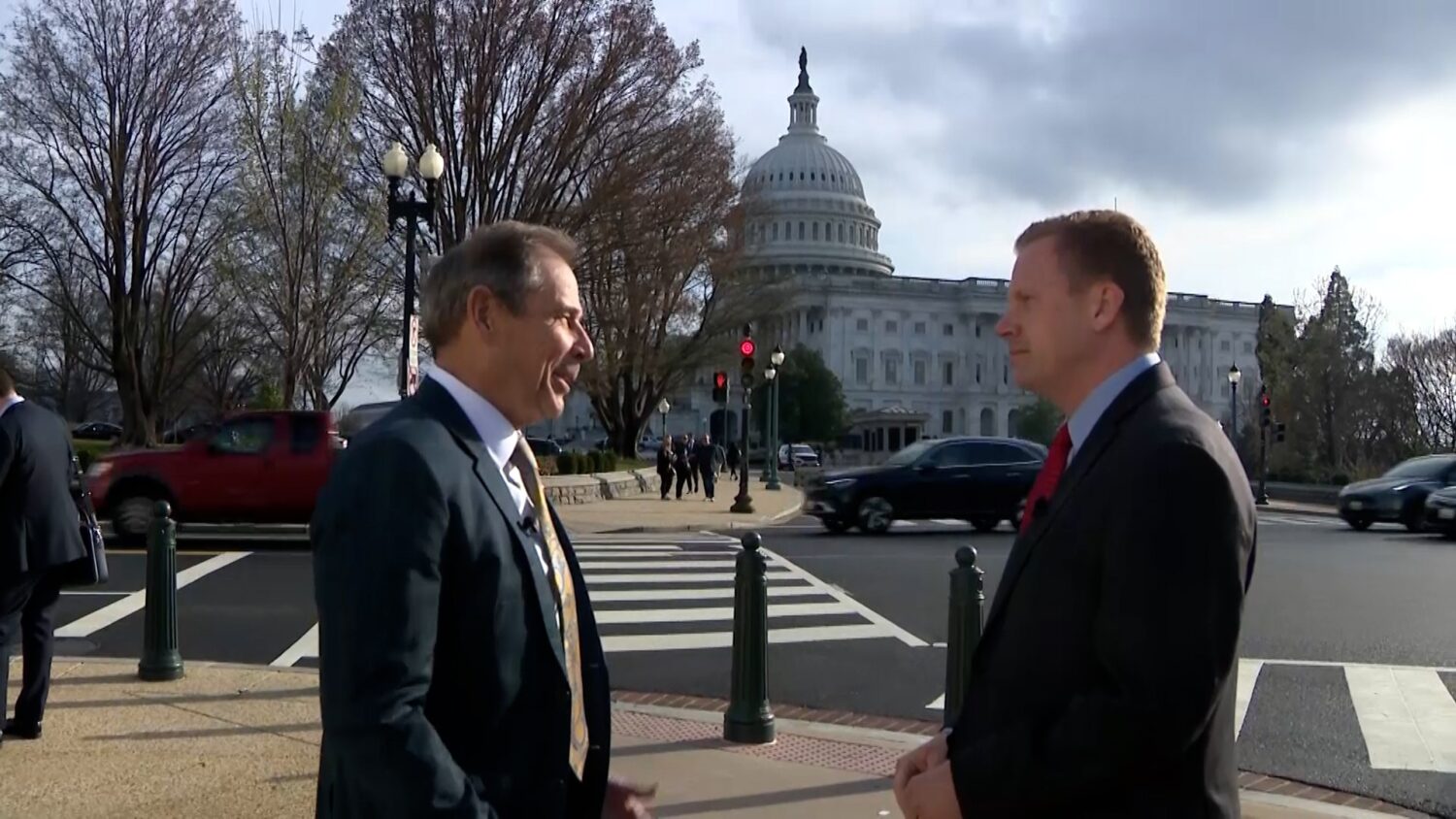 Sen. John Curtis speaks with KSL-TV’s Daniel Woodruff in Washington, D.C., about immigration reform.