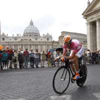 Giro d'Italia cycling race to go inside the Vatican's walls in homage to Pope Francis