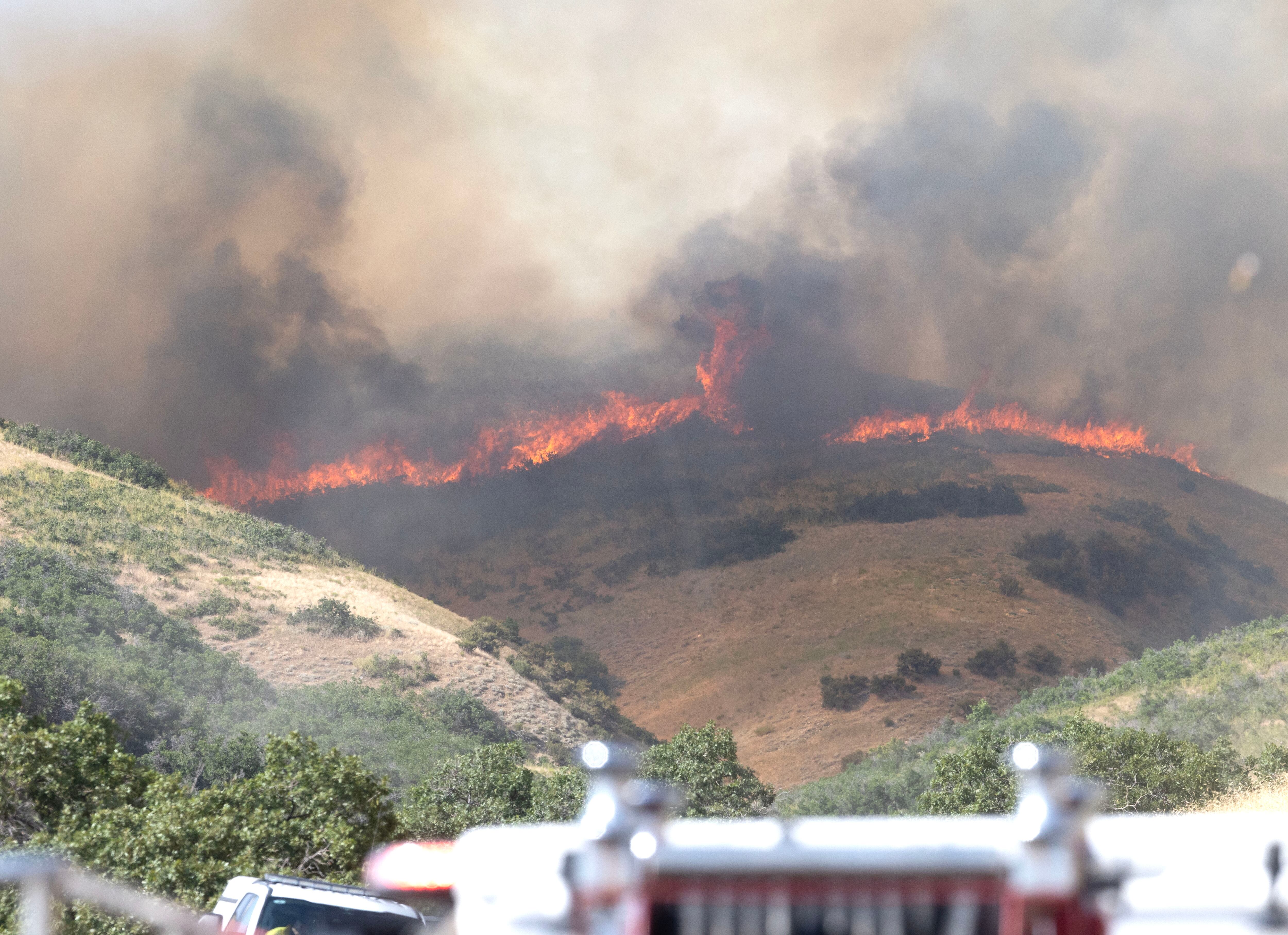 Warm spring, early summer and looming fire risk in the West