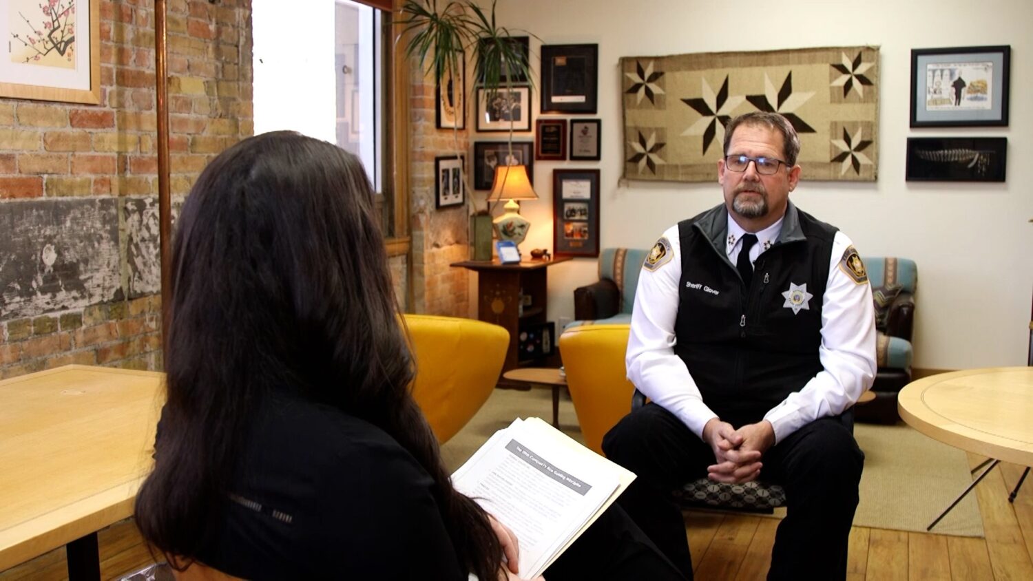 Kane County Sheriff Tracy Glover speaks with KSL about immigration enforcement and local policing.