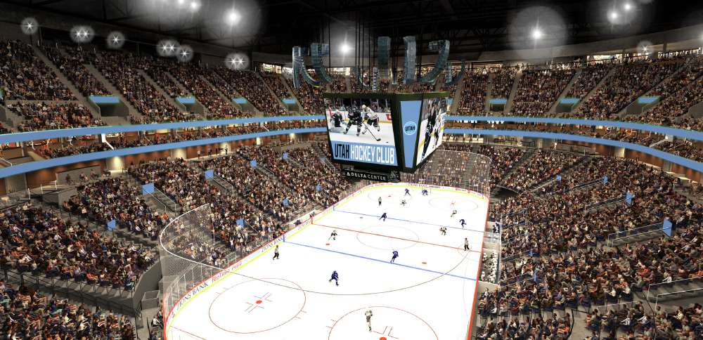 Smith unveils plans for redesigned Delta Center, 450-stall parking garage outside