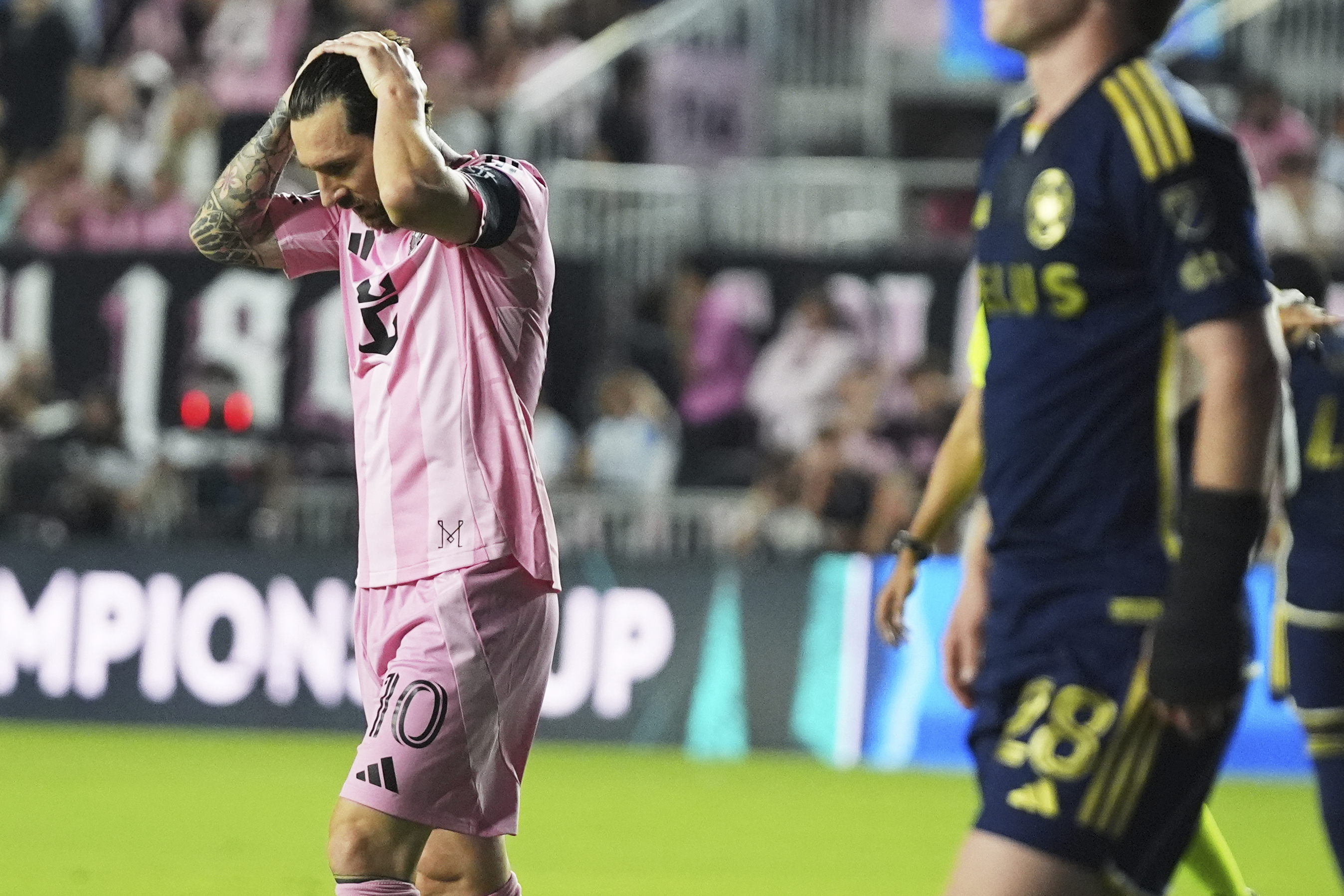 Whitecaps beat Inter Miami 3-1 to eliminate Lionel Messi's squad from Champions Cup