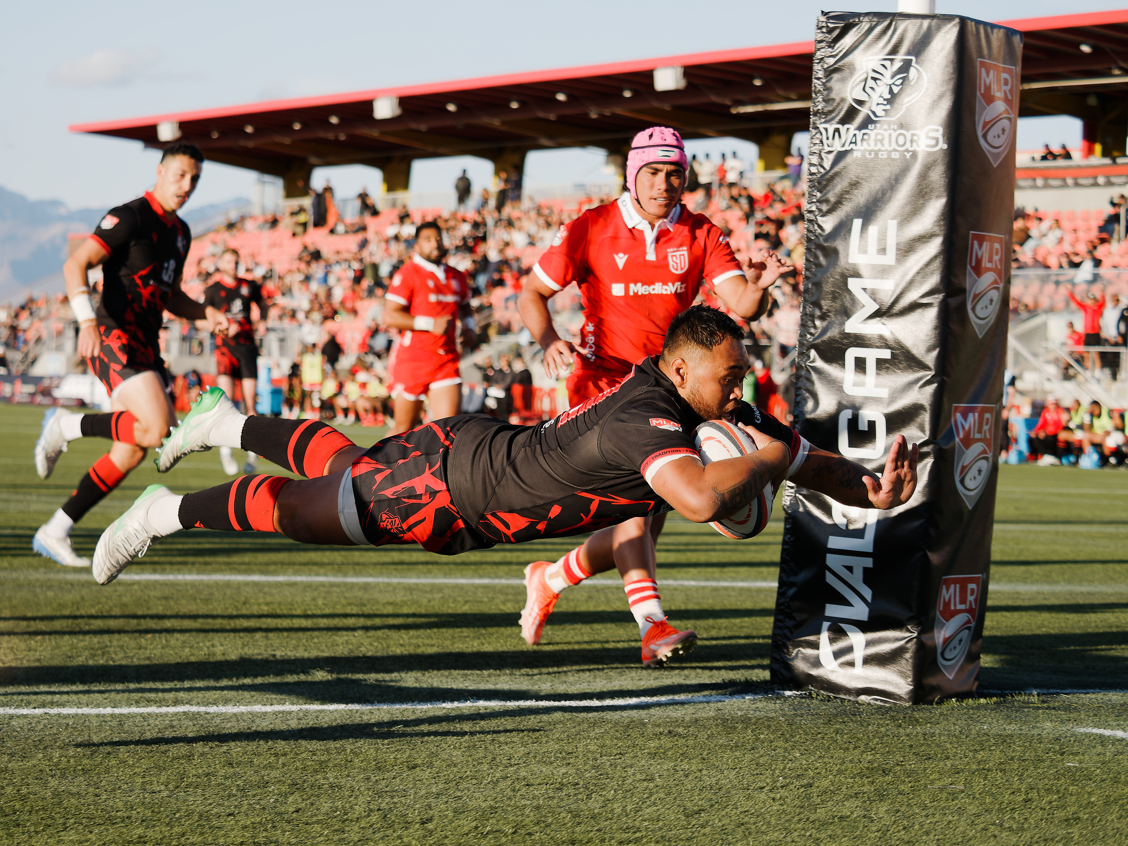 Utah Warriors hold off San Diego for 4th straight win, vault to top of Major League Rugby