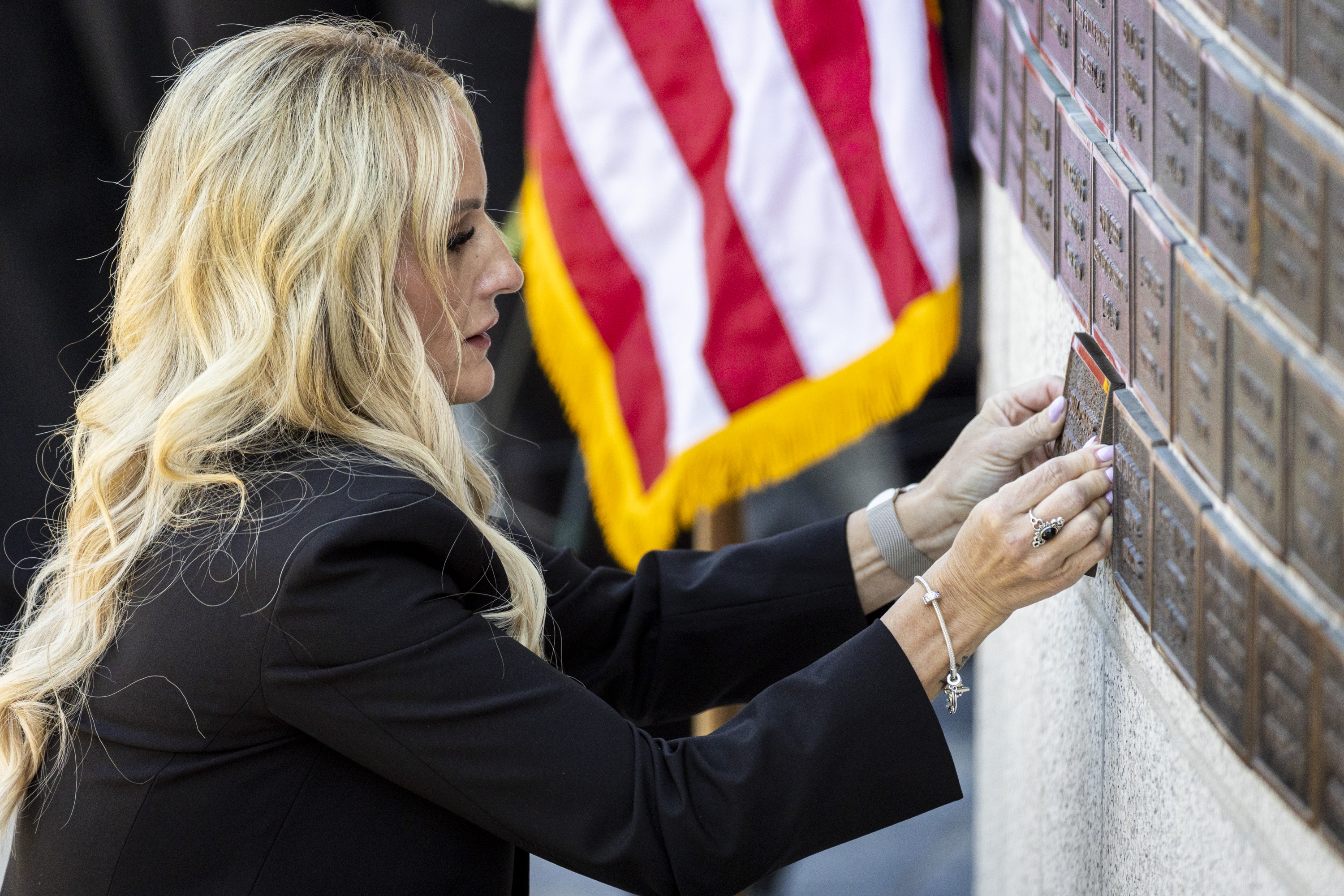 'I often think about how much he's missed,' says widow of slain police sergeant