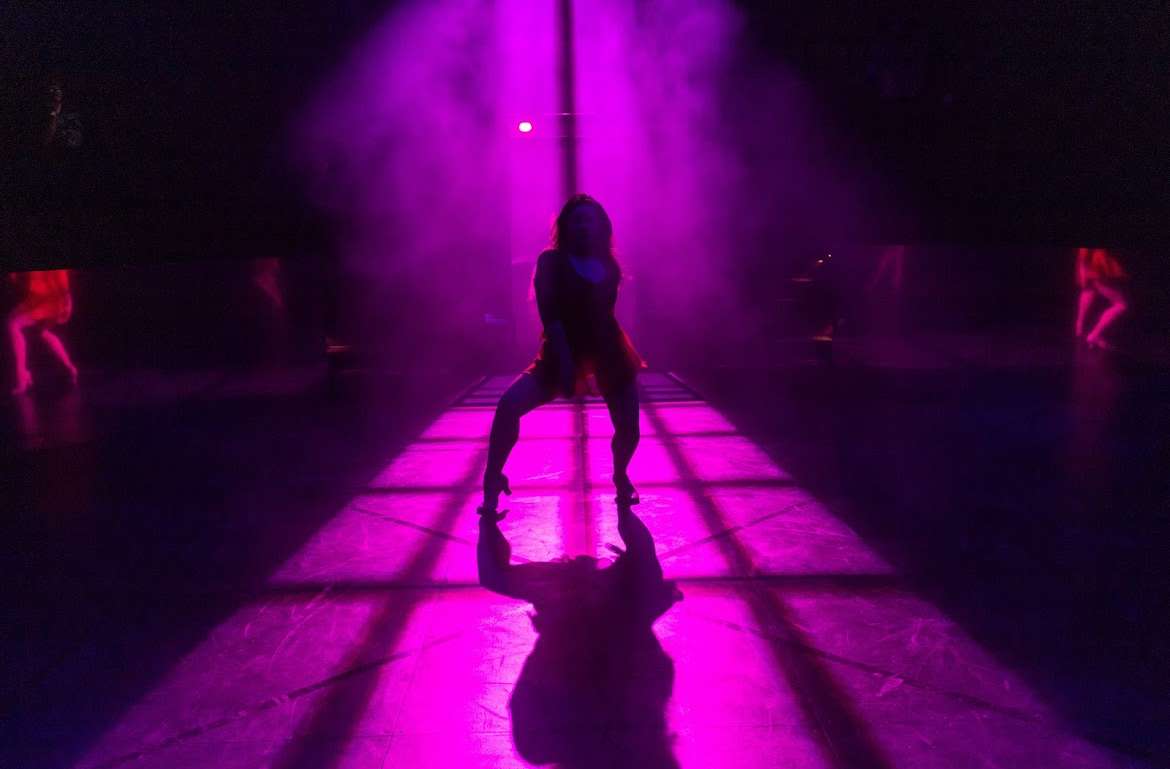 Bailee Johnson performs as Cassie in "A Chorus Line" at West Valley Performing Arts Center in West Valley City.