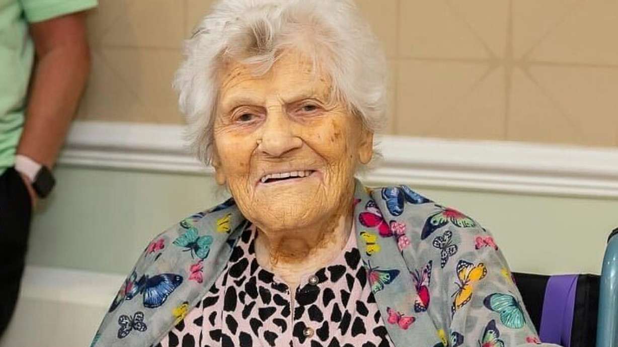 Ethel Caterham, who on Friday became the world's oldest woman according to LongeviQuest, shared the secret to her long life: Never argue.