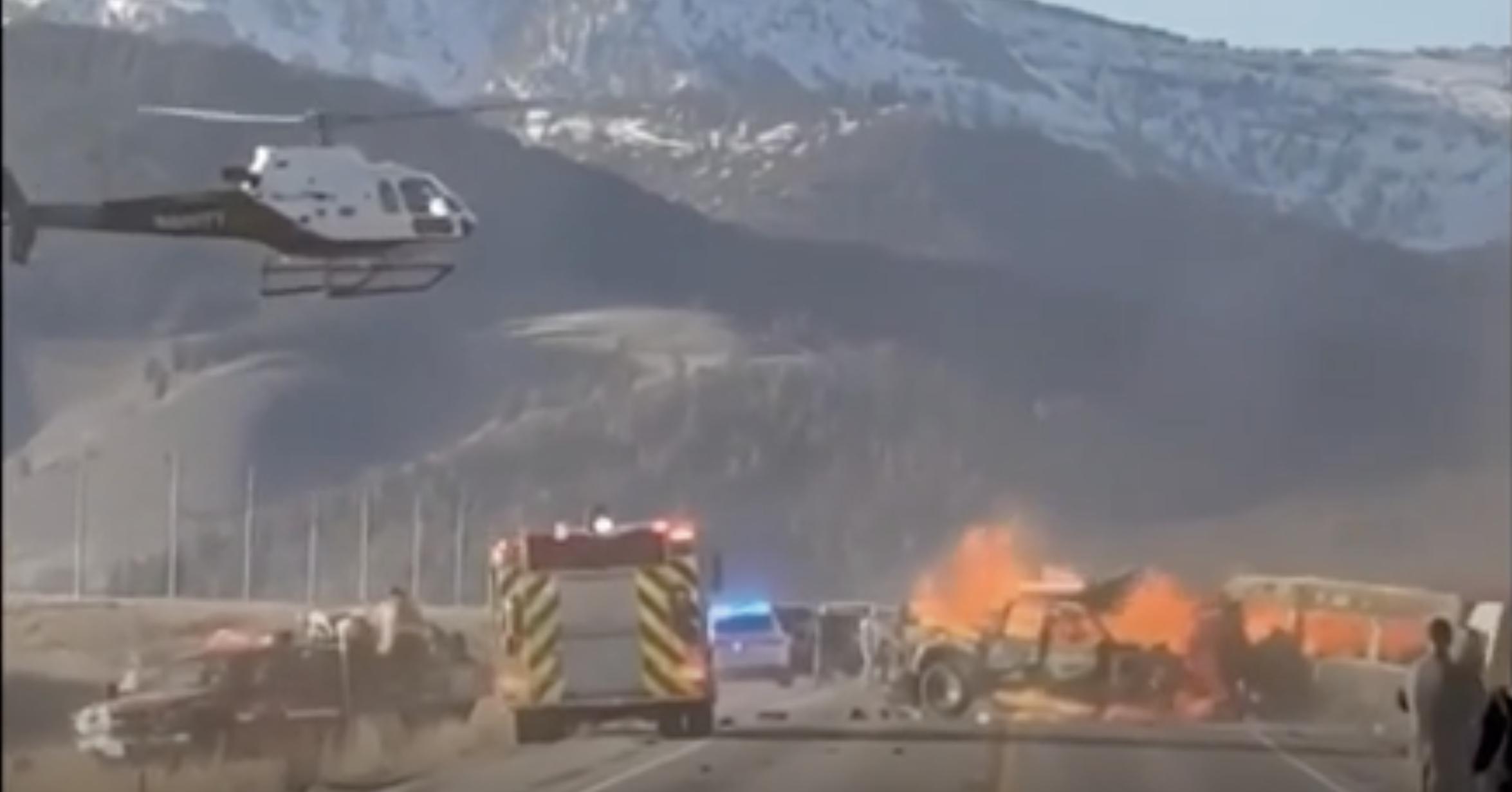 7 people dead following fiery crash in Island Park