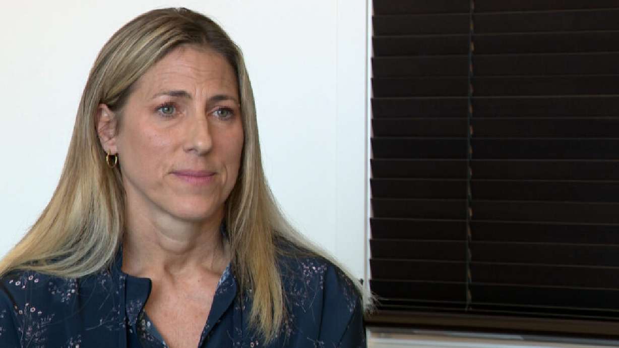 Melanie Hiatt speaks with KSL-TV on Tuesday. Hiatt officially had her dance teacher's license suspended on Thursday.