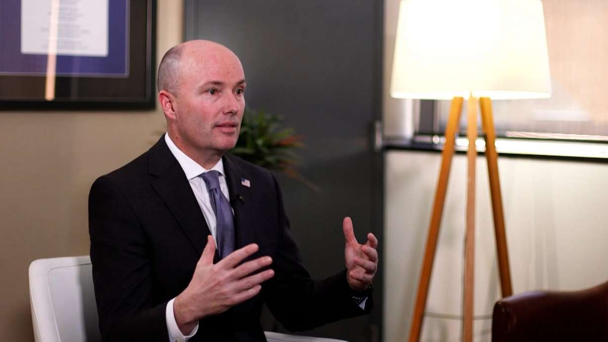 Utah Governor Spencer Cox stating the Utah Compact is alive and well.