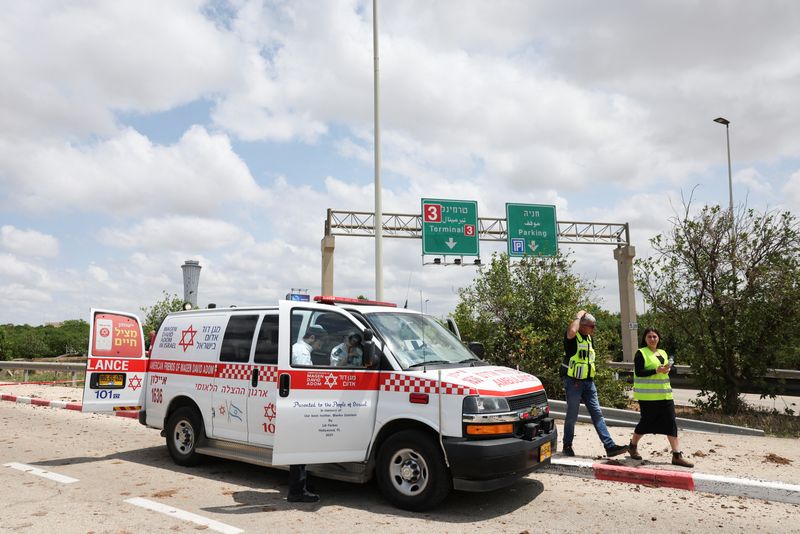 Missile fired by Yemen's Houthis lands near Israel's main airport