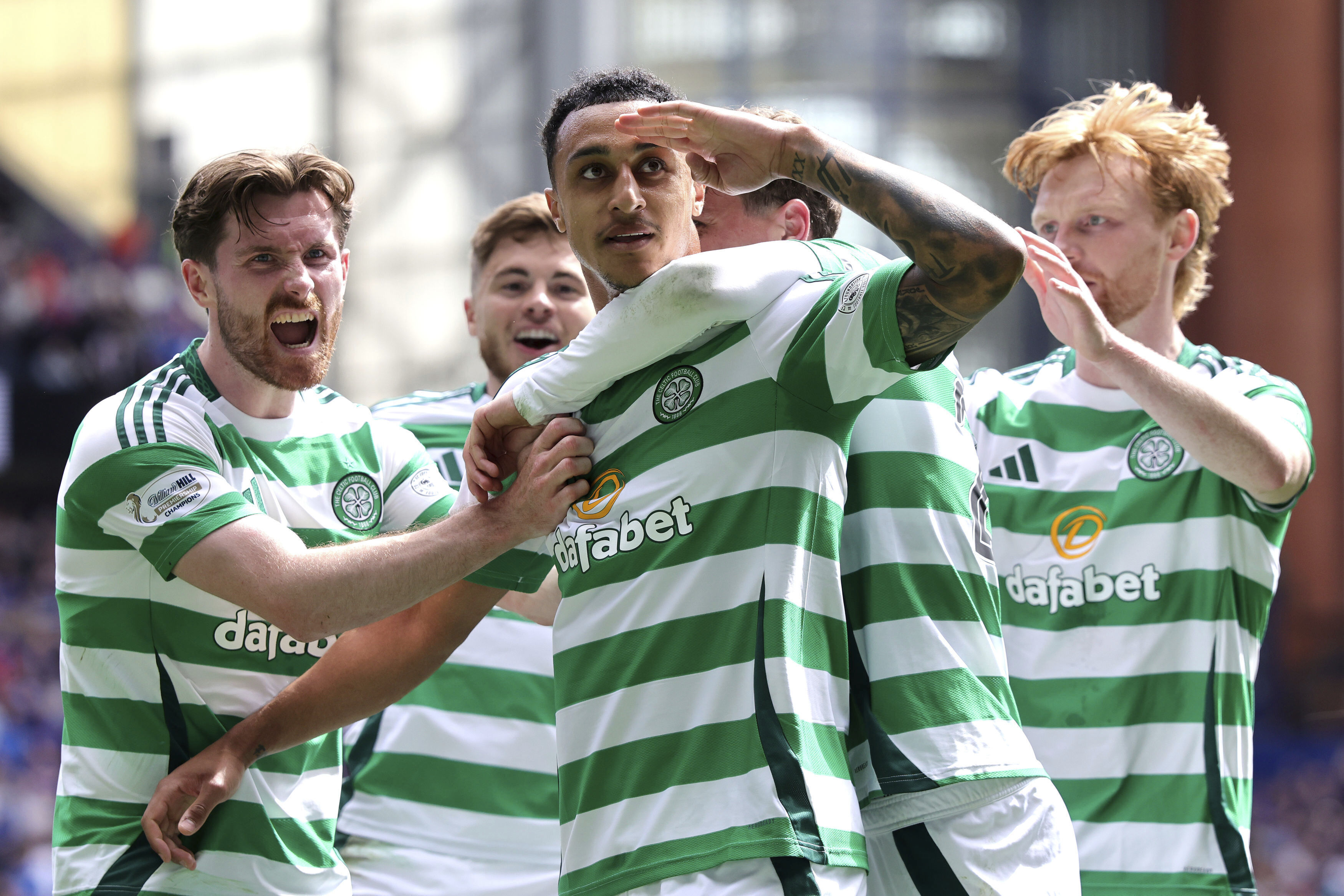 No guard of honor by Rangers for fierce rival Celtic in 1-1 draw between Scottish rivals