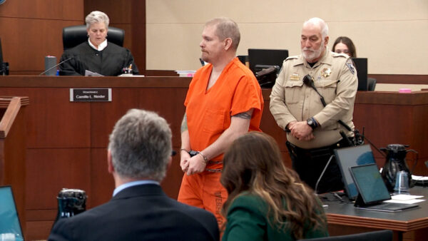 Shane Peterson, father of Gavin Peterson, appears in court on March 20. Prosecutors are requesting the maximum possible punishment for Peterson.