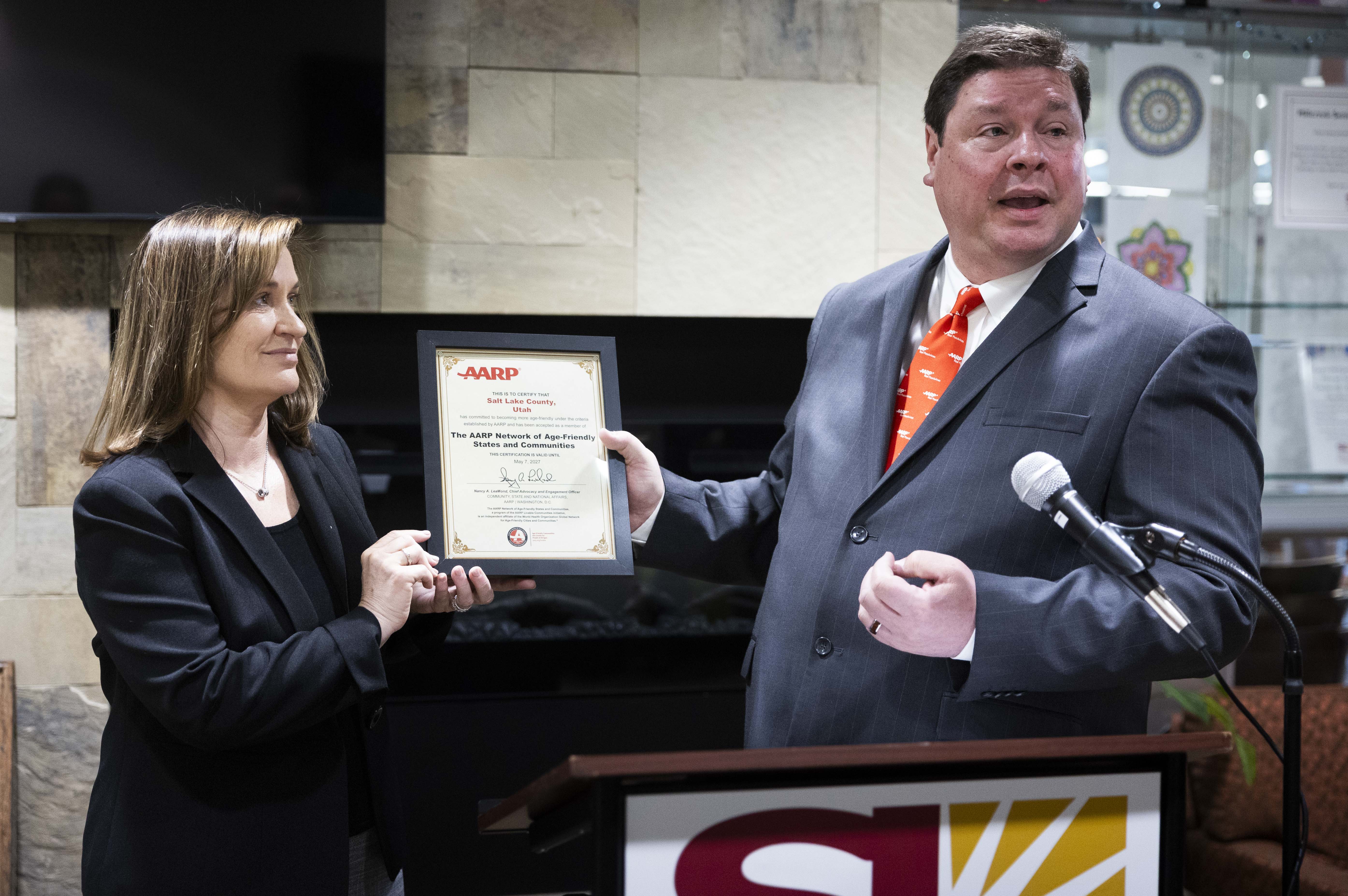 AARP names Salt Lake County Utah's first 'age-friendly' community