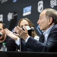 NHL commissioner praises Utah's 'Mammoth undertaking,' teases Salt Lake outdoor game
