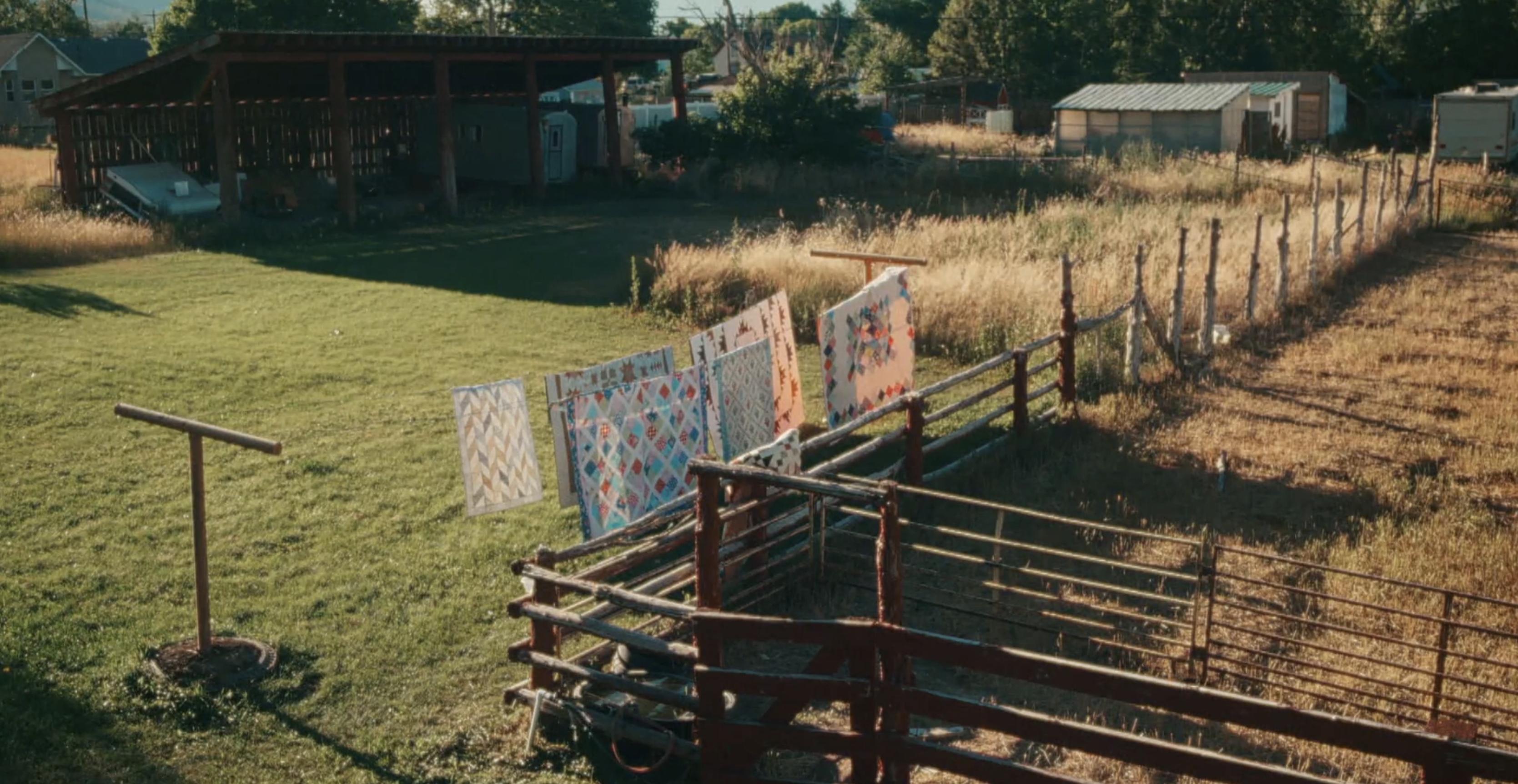"American seams," A documentary about the rural quilter of a filmmaker from Sanpete County was nominated for an Emmy Award.