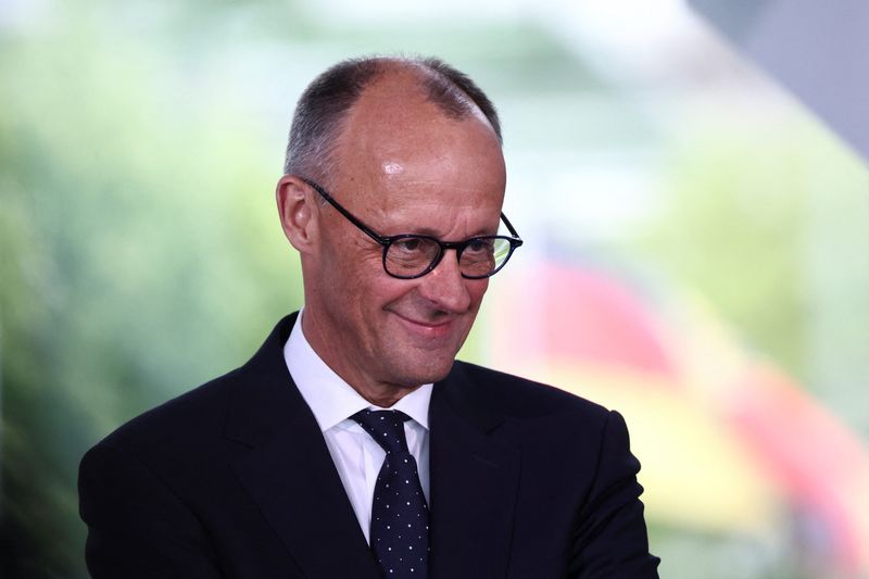 Merz, Trump agree on need to resolve trade disputes, Germany says