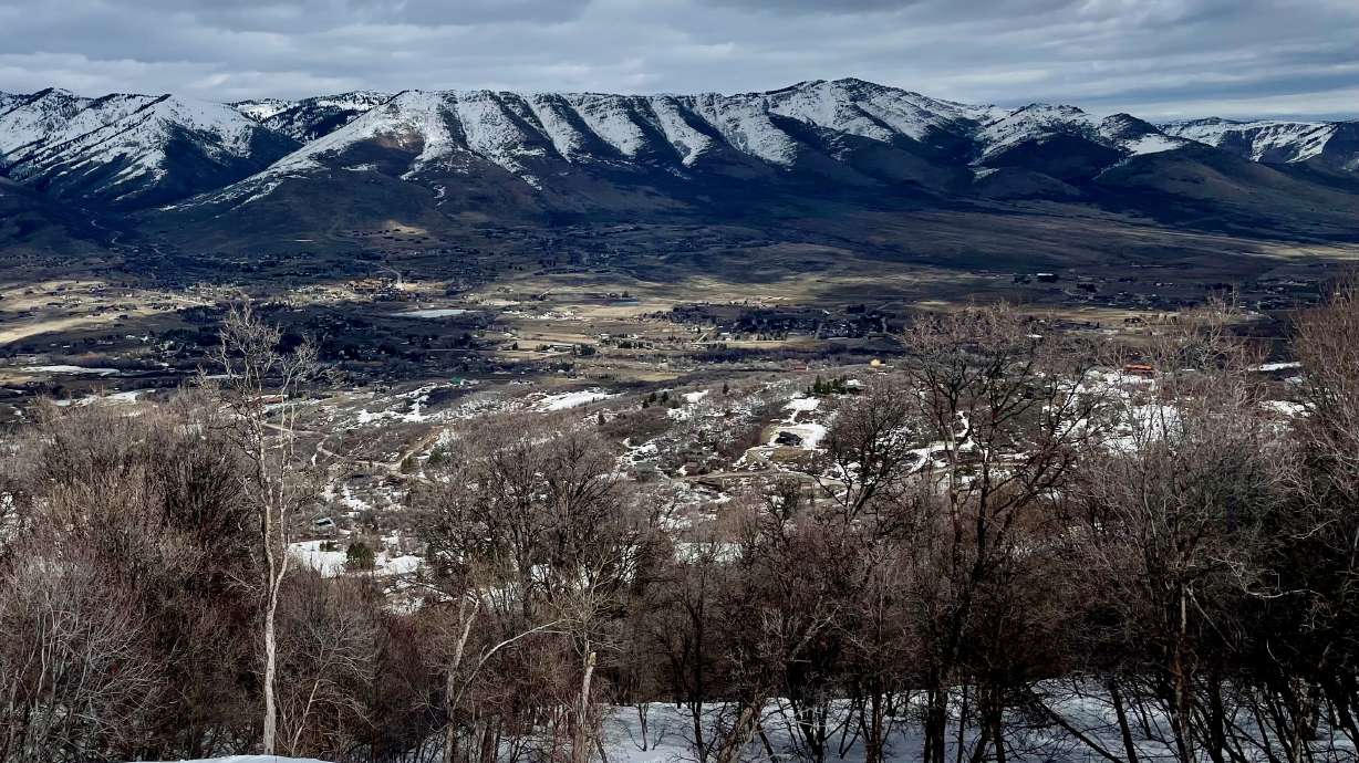 A judge issued a temporary restraining order allowing Ogden Valley officials to pursue a tax hike they seek pending final resolution of the matter. The March 23, 2025, photo shows what is now part of the new city.