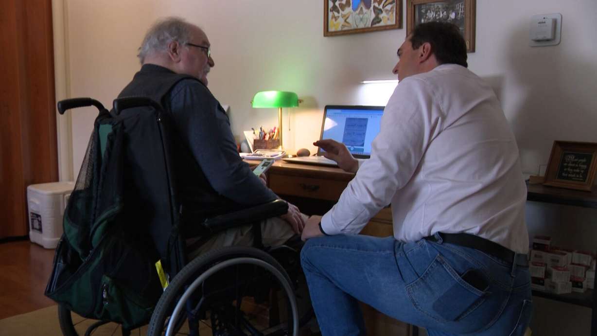 Tom Foulger experienced a task scam and shows KSL’s Matt Gephardt how he lost nearly $1,300.