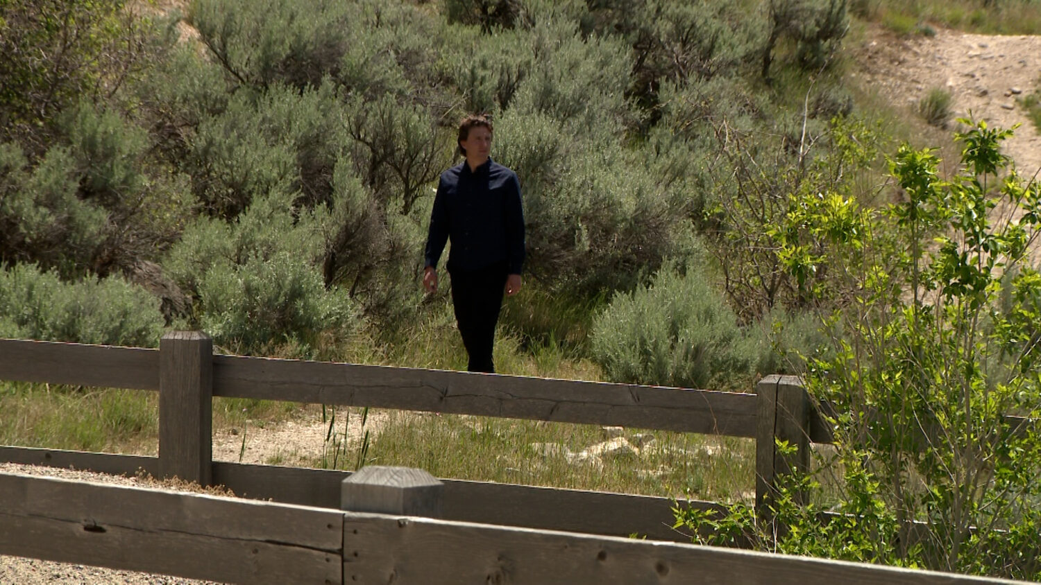 Jeff Whitlock walks in Slate Canyon near Splash Summit waterpark in Provo on Friday. The waterpark's owners are touting a plan for expansion as neighbors like Whitlock push back against it.