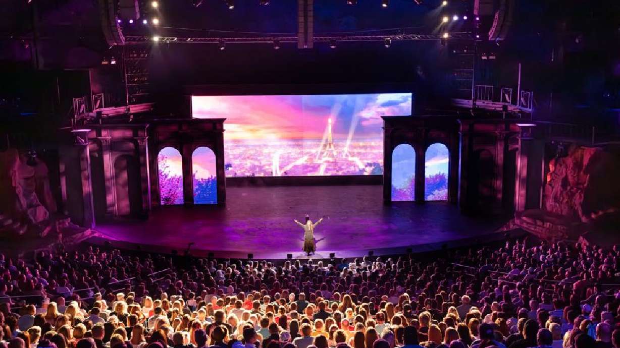 The production of "Anastasia" is put on by Tuacahn Center for the Arts in Ivins, circa 2024. The center is celebrating its 30th anniversary with unforgettable moments.