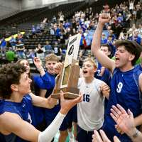 6A boys volleyball: Faiivae swings away as Bingham storms to 1st state title