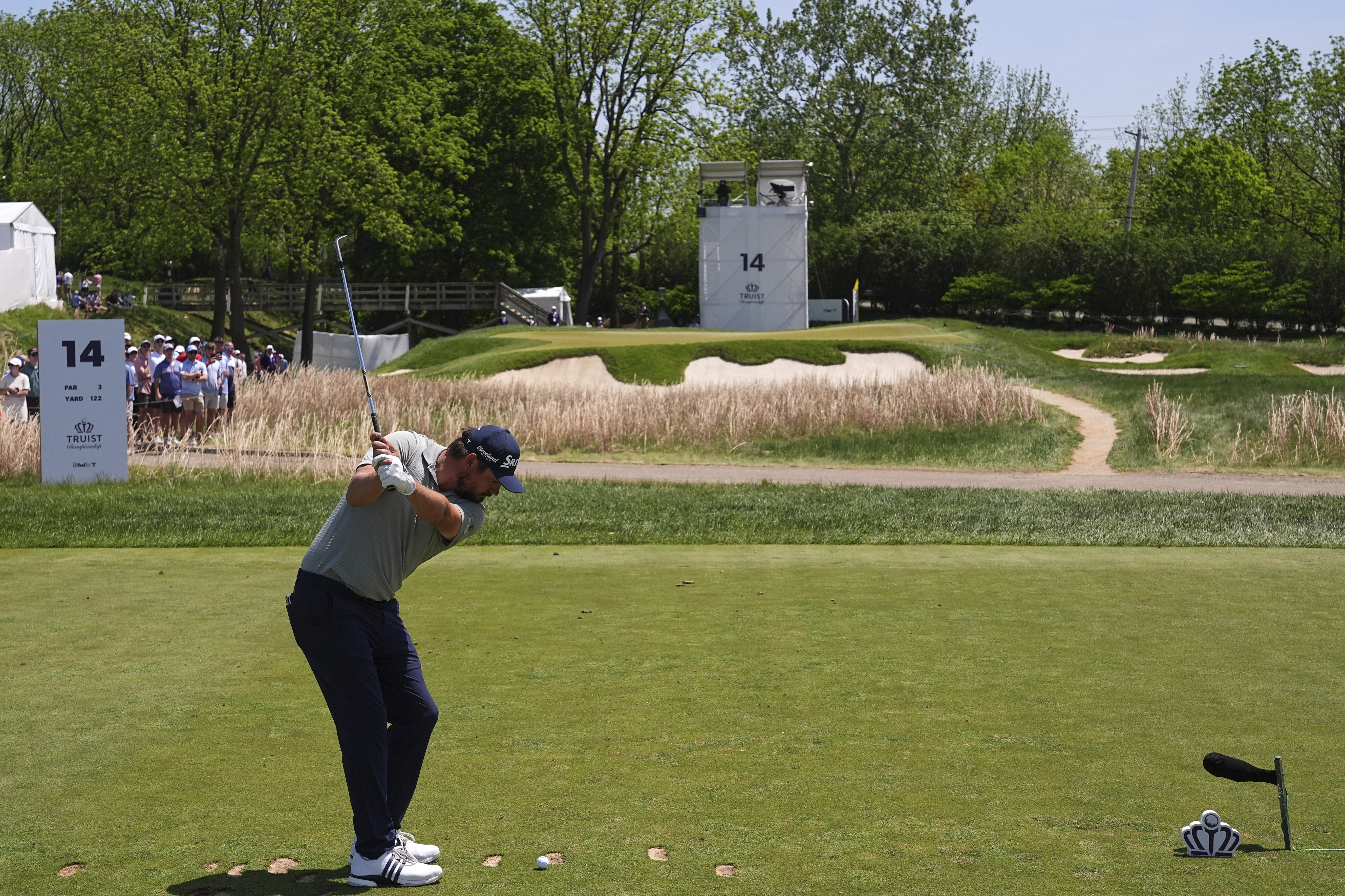 Philly Cricket Club's 14th hole shrunk to almost the length of a football field at taut 95 yards
