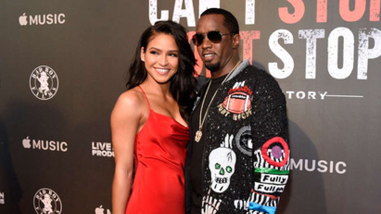 Cassie Ventura and Sean "Diddy" Combs appear at the premiere of "Can't Stop, Won't Stop: A Bad Boy Story" on June 21, 2017, in Beverly Hills, Calif. Testimony in Combs' New York trial could begin as soon as Monday afternoon.