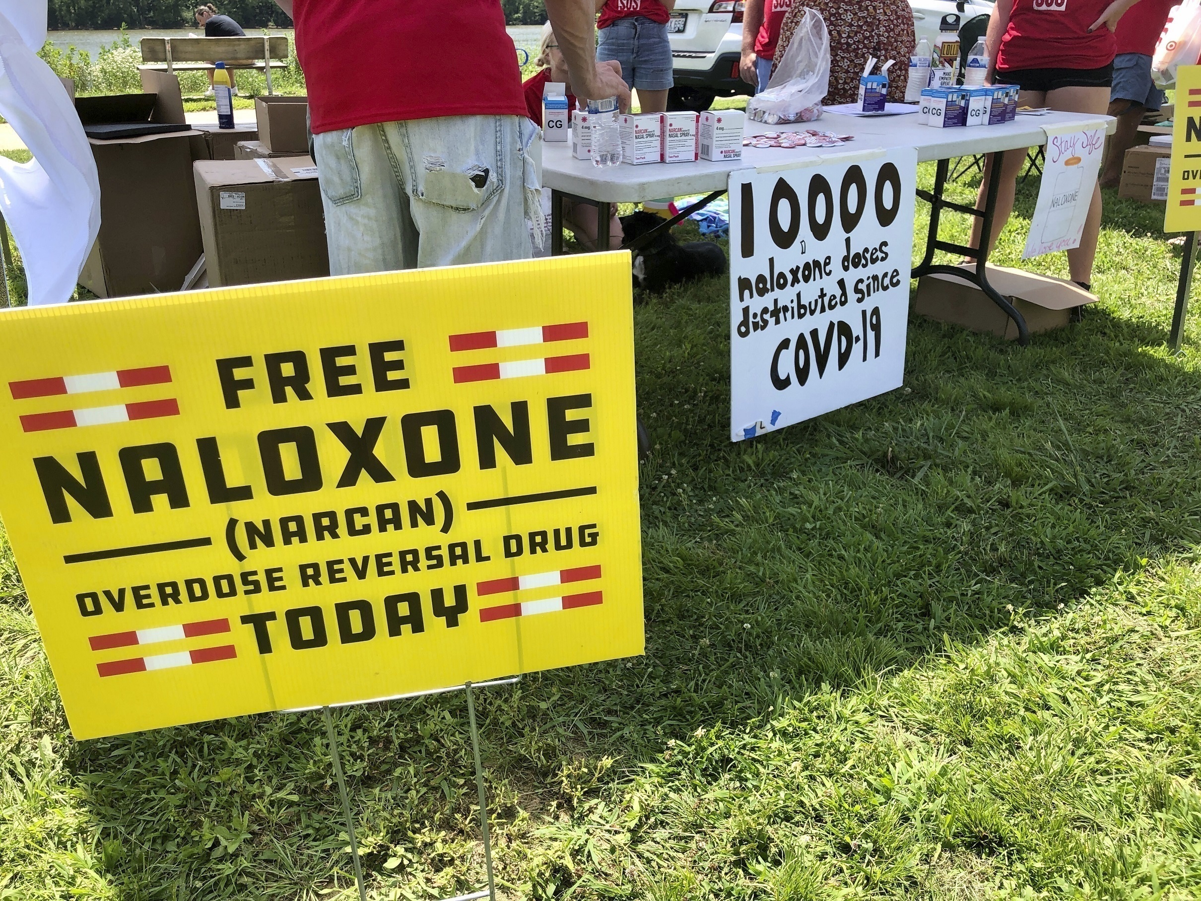 US overdose deaths fell 27% last year but remain above prepandemic levels